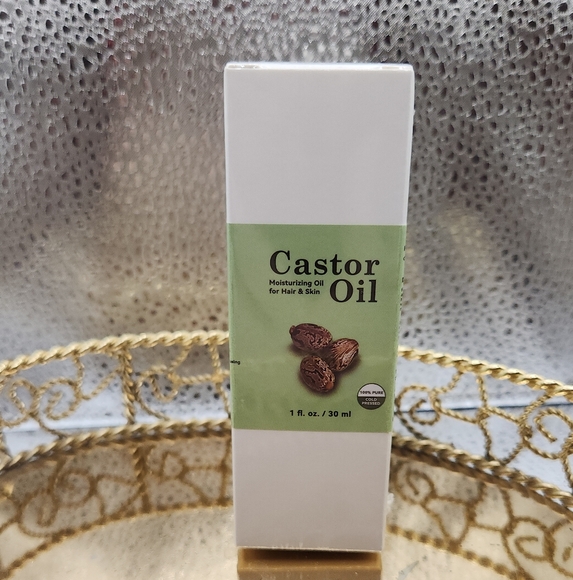 Castor Oil 1 oz Bottle - Picture 1 of 3